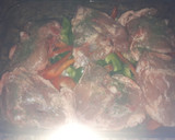 Foto del paso 5 de la receta: Contramuslos en cama de pimientos