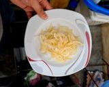 Foto del paso 4 de la receta: Guarnición de verduras con lomo de res mechado bardeado