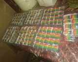 Foto langkah ke 9 dari resep Mini Rainbow Roll Cake.