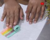Foto langkah ke 11 dari resep Bolu gulung rainbow mini.