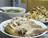 Hình bước làm 3 của món Cháo gỏi gà
