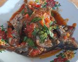 Foto langkah ke 5 dari resep Ikan Goreng Saos Kemangi.