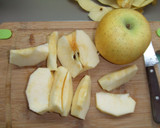 Foto del paso 1 de la receta: Manzanas enrejadas