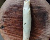 A picture of step 3 of Samosa roll chat.