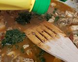 A picture of step 8 of My Chicken & Spinach Curry with Basmati Rice 😘.