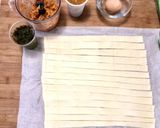 Foto del passaggio 1 della ricetta Ghirlanda di pasta sfoglia