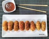 A picture of step 7 of Korokke (Japanese Croquette).