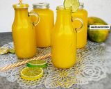 A picture of step 3 of Mango sangria.