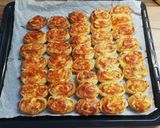 Baconös, sajtkrémes csigák recept fázis 4 fotója