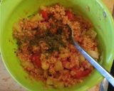 Bulgur saláta recept fázis 4 fotója