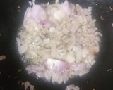 A picture of step 1 of Ridgegourd curry.