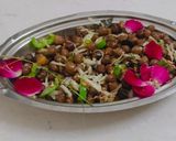 A picture of step 6 of Black Chana Sundal.