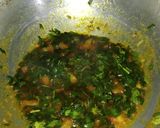 મેથીની ચણાના લોટ વાળી ભાજી(Methi besan sabji recipe in Gujarati) રેસીપી સ્ટેપ2ફોટો