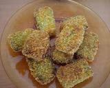 Foto langkah ke 7 dari resep Nugget Ayam Bayam.