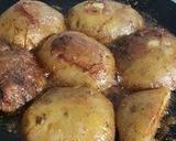 A picture of step 4 of Sindhi Shahi Masala Aloo.