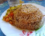 صورة لخطوة 2 من وصفة ارز باعشاب 🫒