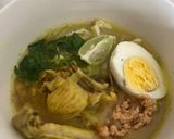 Foto langkah ke 9 dari resep Soto Ayam Lamongan with Koya.