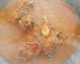 Gambar langkah 3 resipi Ayam Sambal Terung Goreng.