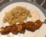Foto del paso 7 de la receta: Pinchitos de pollo con especias y kikos😋