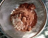 A picture of step 3 of Chocolate fruit cake.