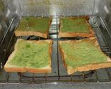 Foto langkah ke 3 dari resep Roti Kering Matcha.