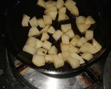 A picture of step 1 of Veg shahi gravy.