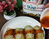 Foto langkah ke 7 dari resep Dimsum Kulit Sawi Putih.