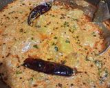 A picture of step 7 of Dahi Aloo sabji.