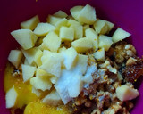 Foto del paso 2 de la receta: Budín integral con dátiles, nueces y manzana sin azúcar 🍏🍎