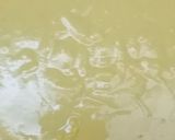 A picture of step 2 of Aalu pakoda.