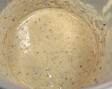Foto del paso 2 de la receta Tortita fit de chía y cacahuete rellena