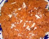 A picture of step 4 of Gajar Ka halwa.