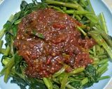 Foto langkah ke 3 dari resep Rujak Kangkung.