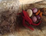 Foto langkah ke 1 dari resep Jantung Pisang santan Pedas.