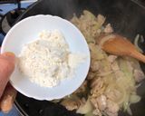 A picture of step 6 of My mother’s pilaf with chicken white cream.