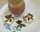 A picture of step 5 of Pomegranate Guava Mocktail.