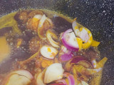 Vegetable soup and pounded yam by chef maryumms cuisine🌸