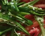 A picture of step 1 of Instant Carrot Achar.