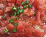 A picture of step 2 of Farm fresh Cabbage -Peas Korma.