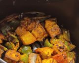 A picture of step 5 of Paneer tikka in Air fryer.