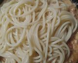 Foto del paso 5 de la receta: Espaguetis con trucha