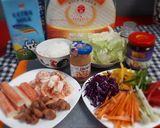 Foto langkah ke 5 dari resep Vietnam spring roll.