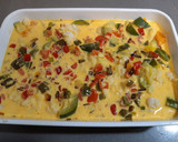 Foto del paso 4 de la receta: Pastel de coliflor, calabaza y calabacín