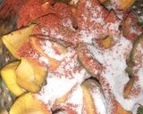 A picture of step 3 of Raw mango pickle.