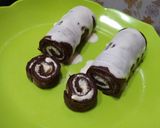 Foto langkah ke 7 dari resep Bolu Gulung coklat DEBM/Keto.