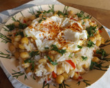 Foto del paso 2 de la receta: Plato de arroz, garbanzos y huevo a la plancha