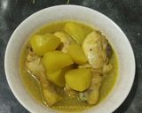 Foto langkah ke 6 dari resep Ayam Kentang Kuah santan.