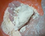 A picture of step 3 of Malai Khaja.