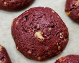 Foto del paso 3 de la receta: ❤️ Galletitas Red Velvet con chocolate blanco (con remolacha 🤫) ❤️