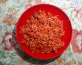 Foto langkah ke 5 dari resep Omurice Zebra.